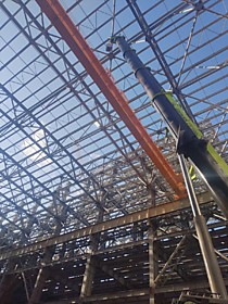 Работа круглопрядными стропами СТПк 30 т